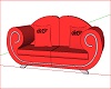 MP1 RED Sofa