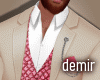 [D] Essa beige&pink suit