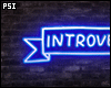 Introvert Neon Sign
