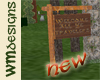 WM Welcome sign RP
