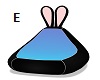 Ell: Bunny pose chair