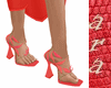 coral sandal chic