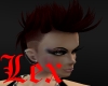 LEX - punk dark red