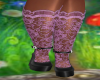 !B!Pris Purp & Blk Shoes
