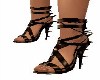 BROWN SPIKE HEELS