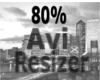 80% Avi Resizer