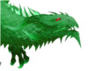 A+ Green Large Dragon