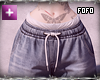 denim joggers + boxers