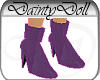 Grape Suede Boots