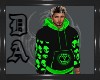 Alien Hoodie M