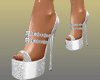(7K)Silver Pumps