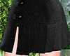 死 Leather Skirt