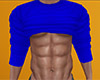 Blue Half Shirt (M)