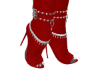 Leg Heels RED