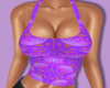 Floral Print Tank Violet