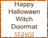 Halloween Witch Doormat