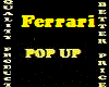 Ferrari Pop Up