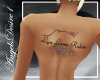 lyn rose back tatoo