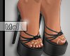 Mel*Timea Black  Heels