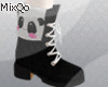 kawaii panda boots 