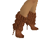 Brown Seude Boots