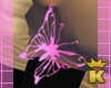 {K} Pink Butterfly E.