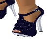 dark blue diamond heels