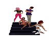 Eve Stair Model Poses