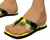 15's Yellow R Sandals