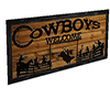 :) Cowboys Welcome Sign