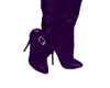 PURPLE HIGH BOOTS