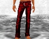 |MN Red Leather Pants M
