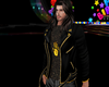 gold dust n black coat