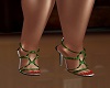 Green Asian Heels