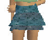 Mini Teal skirt