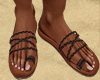 LEATHER TOE SANDALS