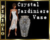 Crystal Jardiniere Vase