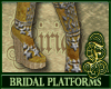 Bridal Platforms Yellow