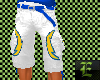 chargers shorts white