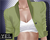 [Yel] Lara green suit