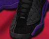 Jordan Purple/Sock