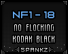 NF No Flocking Kodak B