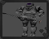 Animated Cyborg Soldier