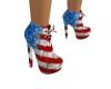 American Flag Boots