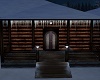 Winters Night  Cabin