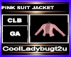 PINK SUIT JACKET