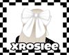 Hair Bow White ᯓ★
