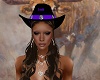 Leah Purple Hat