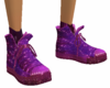 Purple Baggy Converse