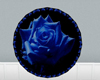Lovely Blue Rose Rug